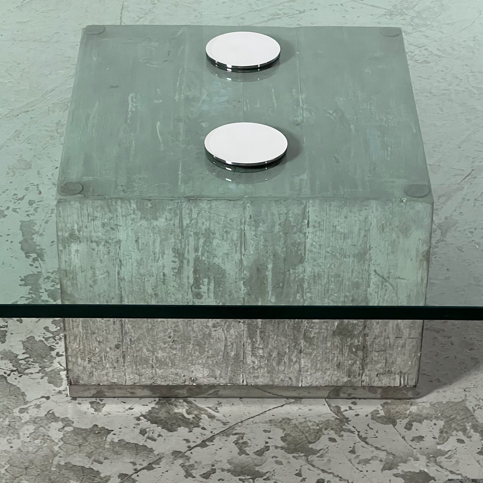 Table basse modèle Sapo par Sergio et Giorgio Saporiti pour Saporiti Italia années 70