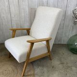 Restored vintage armchair