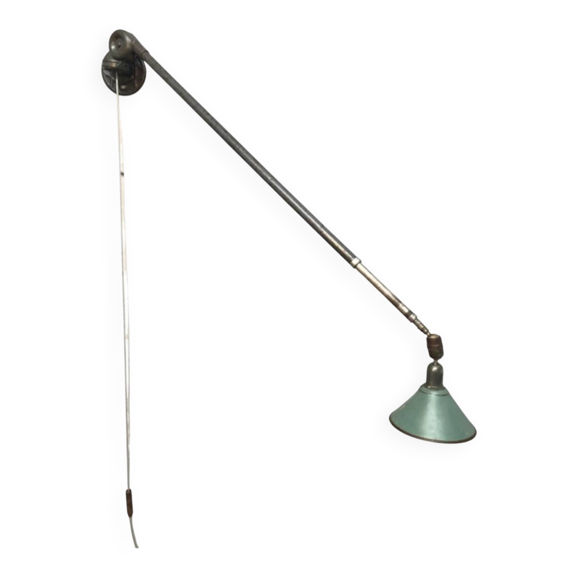 Antique Johan Petter Johansson Series 1 Triplex Telescopic Work Light