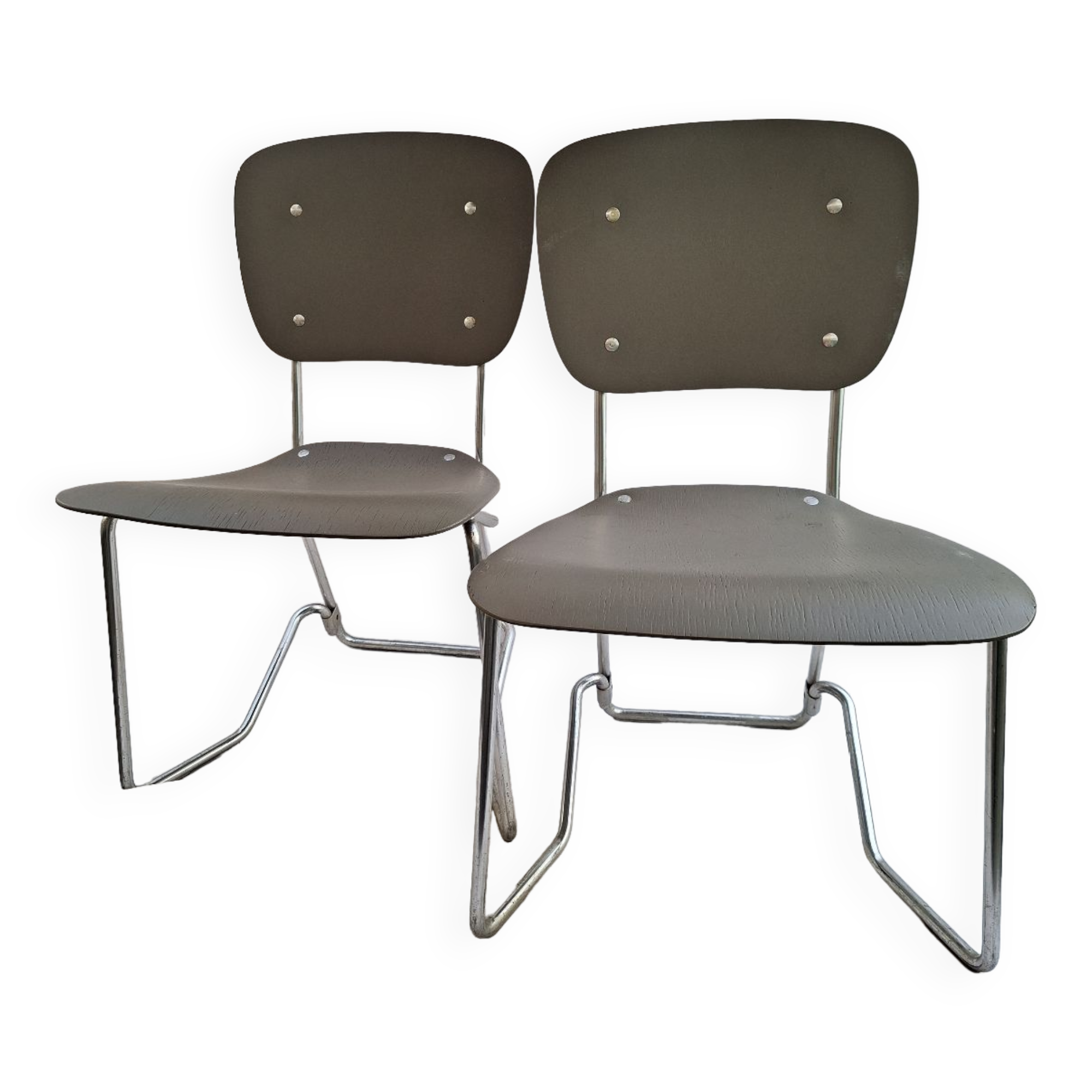 Pair of Aluflex chairs