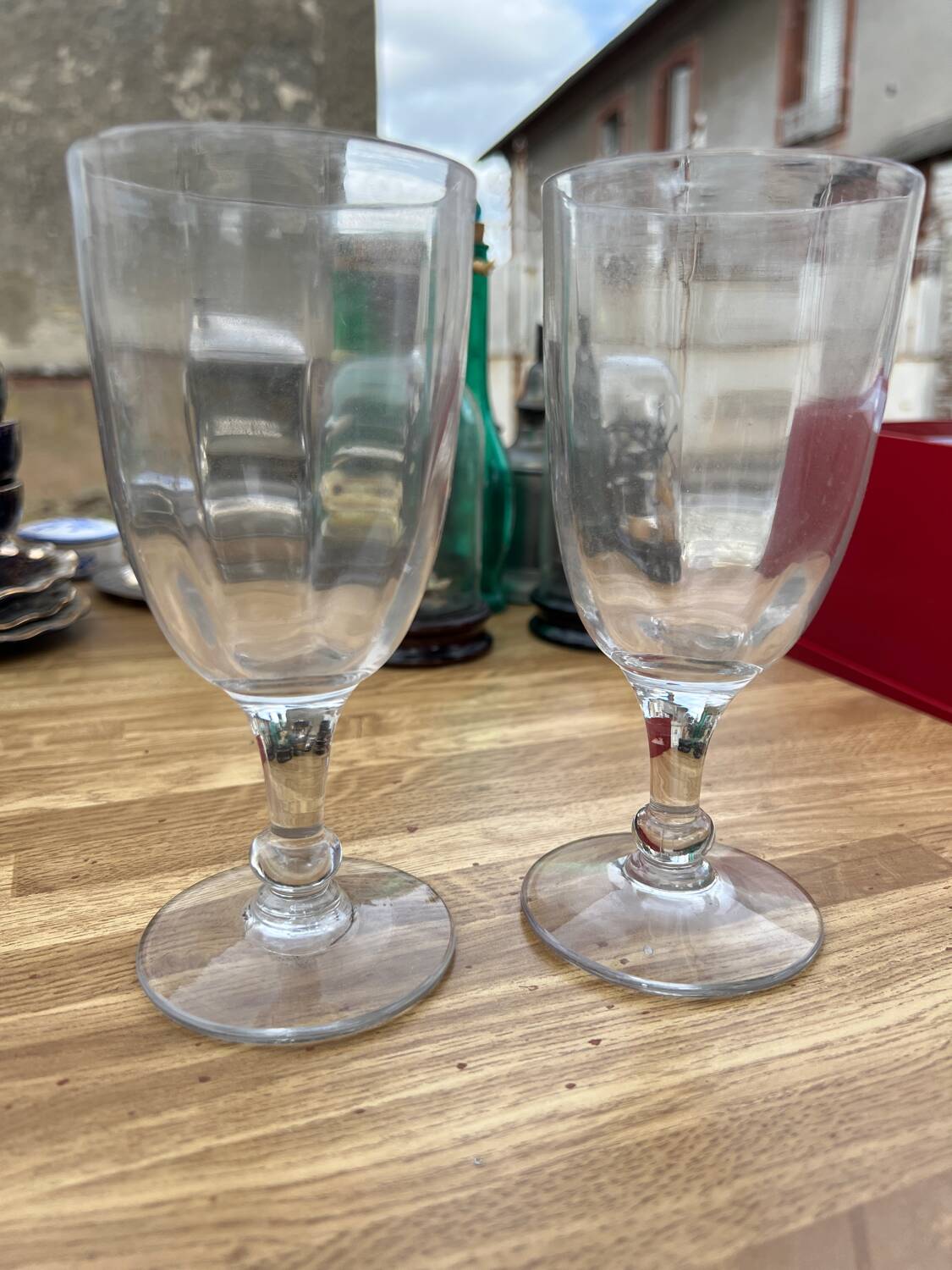 Set - 2 absinthe glasses