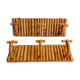 Wall bamboo doormanteaux (set of two)