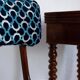 Chaise Butterfly Mid-Century en Velours Scarabeo Bleu et Bois Foncé, Europe, 1960