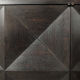 Jean Batenburg for MI brutalist sideboard in ebonized oak, Belgium, 1960s