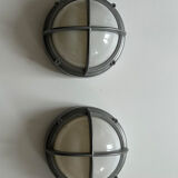 Pair of vintage SYOT, Louis Poulsen, aluminum