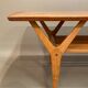 Table basse design scandinave 1950.