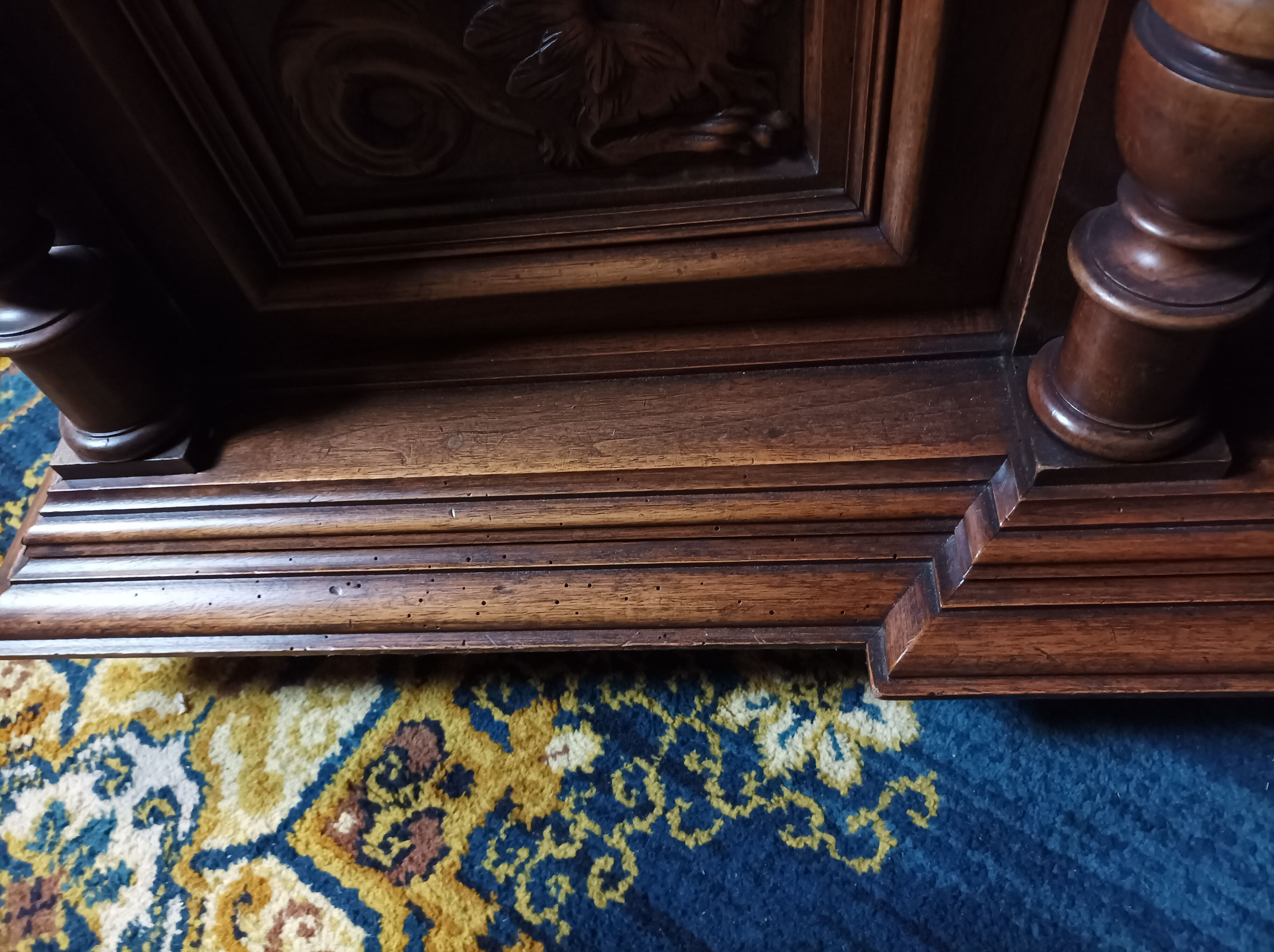Renaissance walnut sideboard