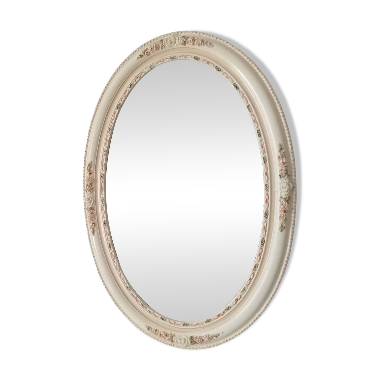 Vintage ceramic mirror from the 60s/70s.