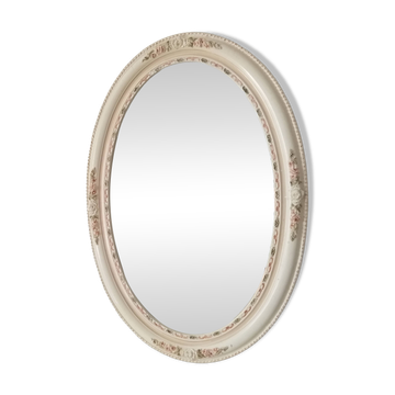 Miroir vintage en céramique années 60/70
