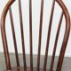 Set of 6 Vintage Wooden Windsor Spindle Chairs