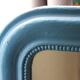 Antique Louis Philippe blue mirror