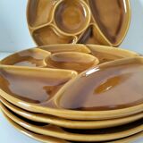 Gien France Compartment Plates