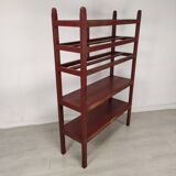 Patinated wood shelf