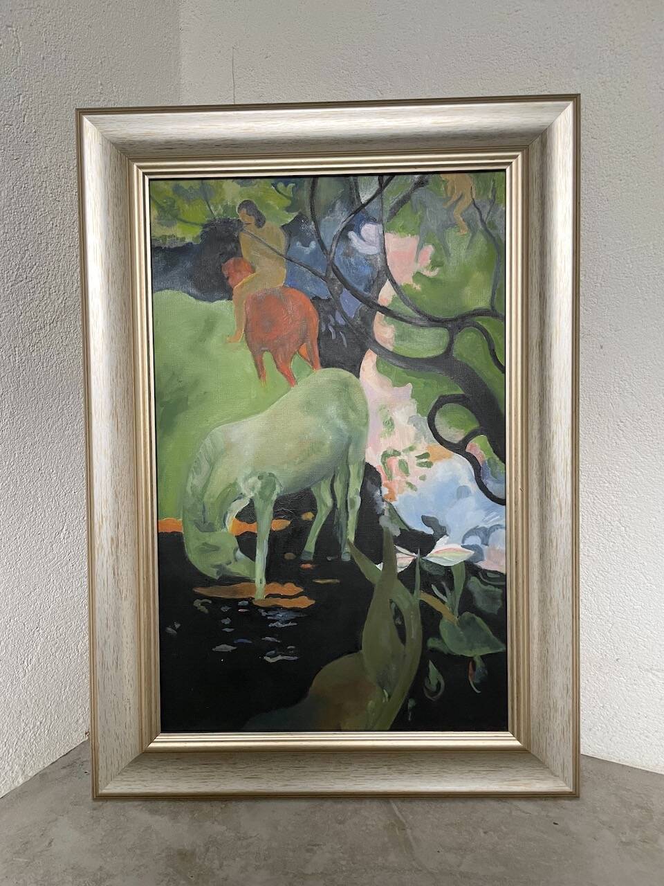 Gauguin oil painting canvas