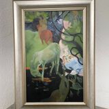 Gauguin oil painting canvas