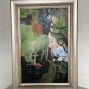 Toile peinture huile Gauguin