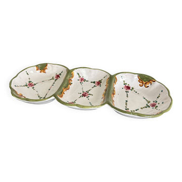 Vintage ceramic Italian aperitif plate