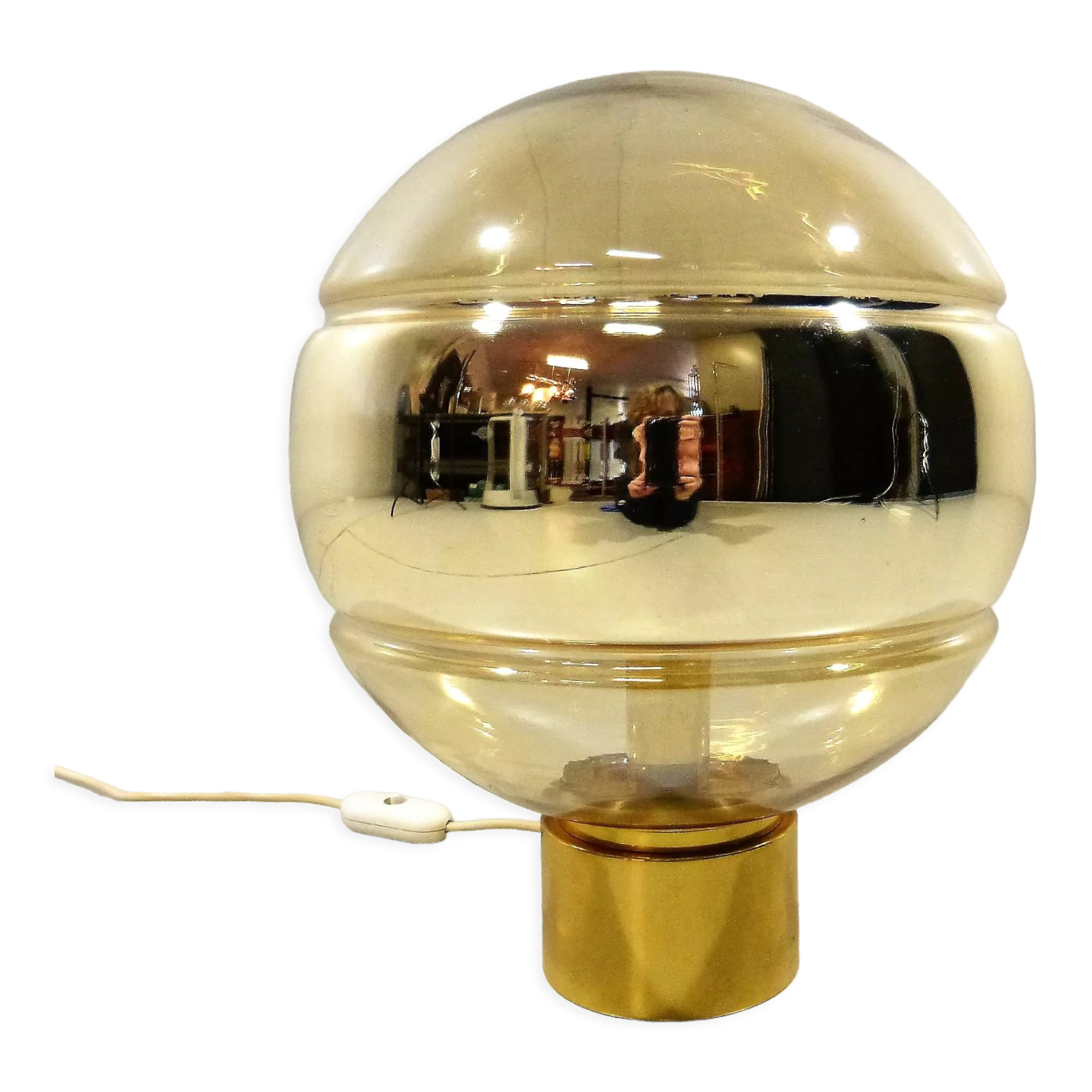Peill & Putzler glass table lamp 1960’s