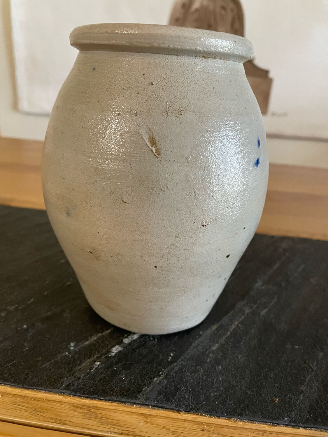 Antique mustard pot