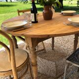 Farmhouse table with shutters