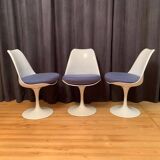 Set of three Tulip chairs, Rudi Bonzanini, Italy, 1970s