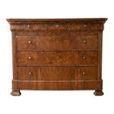 Antique solid wood chest of drawers