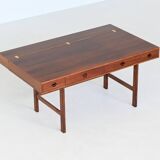 Bureau Peter Lovig Flip-Top Partners en palissandre, Lovig, Danemark, 1960