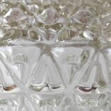 Molded glass ceiling light