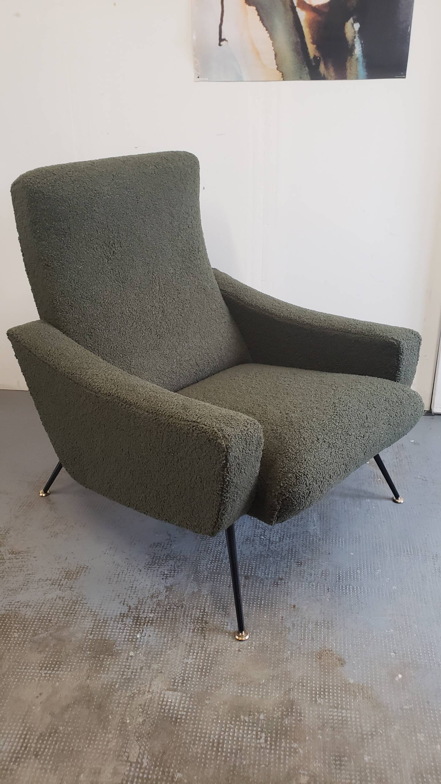 Mid-century Scandinavian inspired armchair
