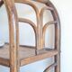 Vintage rattan library from the 70s