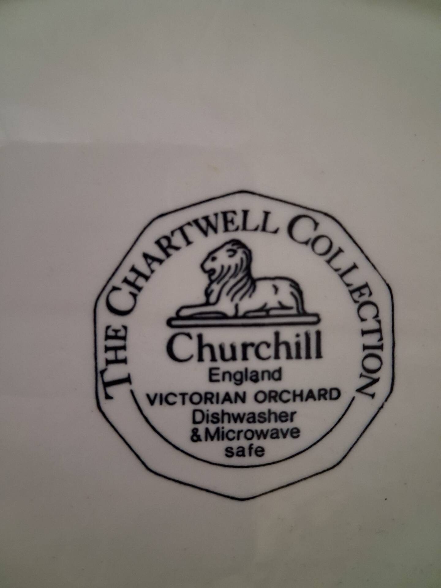 Oval plate The Chartwell Collection Churchill (England)