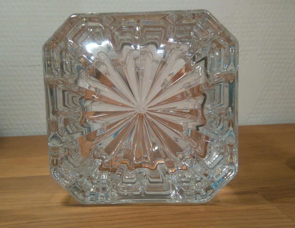 Crystal whisky carafe