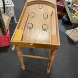 Old game wooden pinball machine