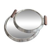Plateaux gigogne miroirs Art déco années 1930