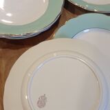 10 assiettes Lunéville Badonviller