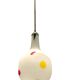Italian Opaline Glass Pendant Light by De Mayo, 1970s