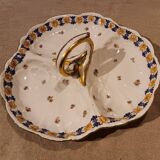 Beggar servant in Limoges JC porcelain floral decoration with roses