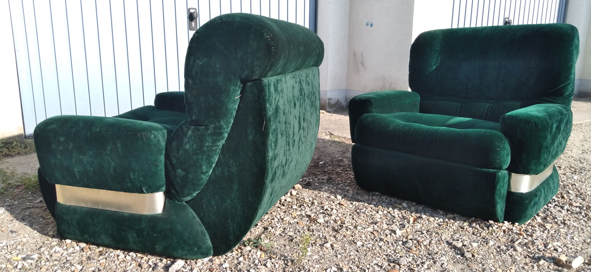Pair of 70s armchairs