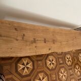 Solid wood console