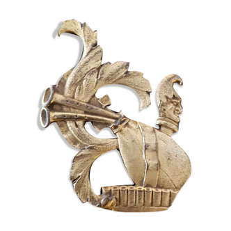 Old bronze furniture ornament