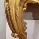 Support console / wall-mounted, carved and gilded wood, Louis XV, 18th century – France