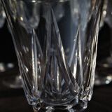 Set de 10 verres à porto apéritif en cristal taillé de st louis modèle lassalle