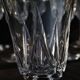 10 Porto Glasses Made of St Louis Crystal Cut Lassalle Model