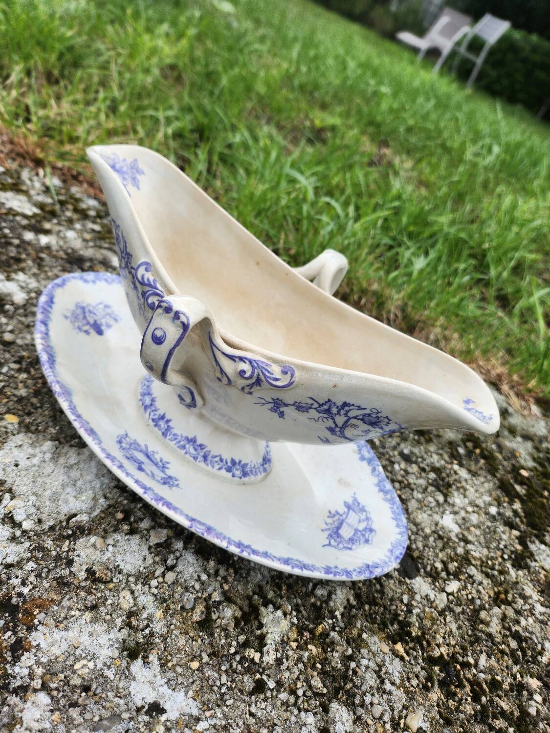 Saucière Choisy-le-Roi, service "Louis XV"