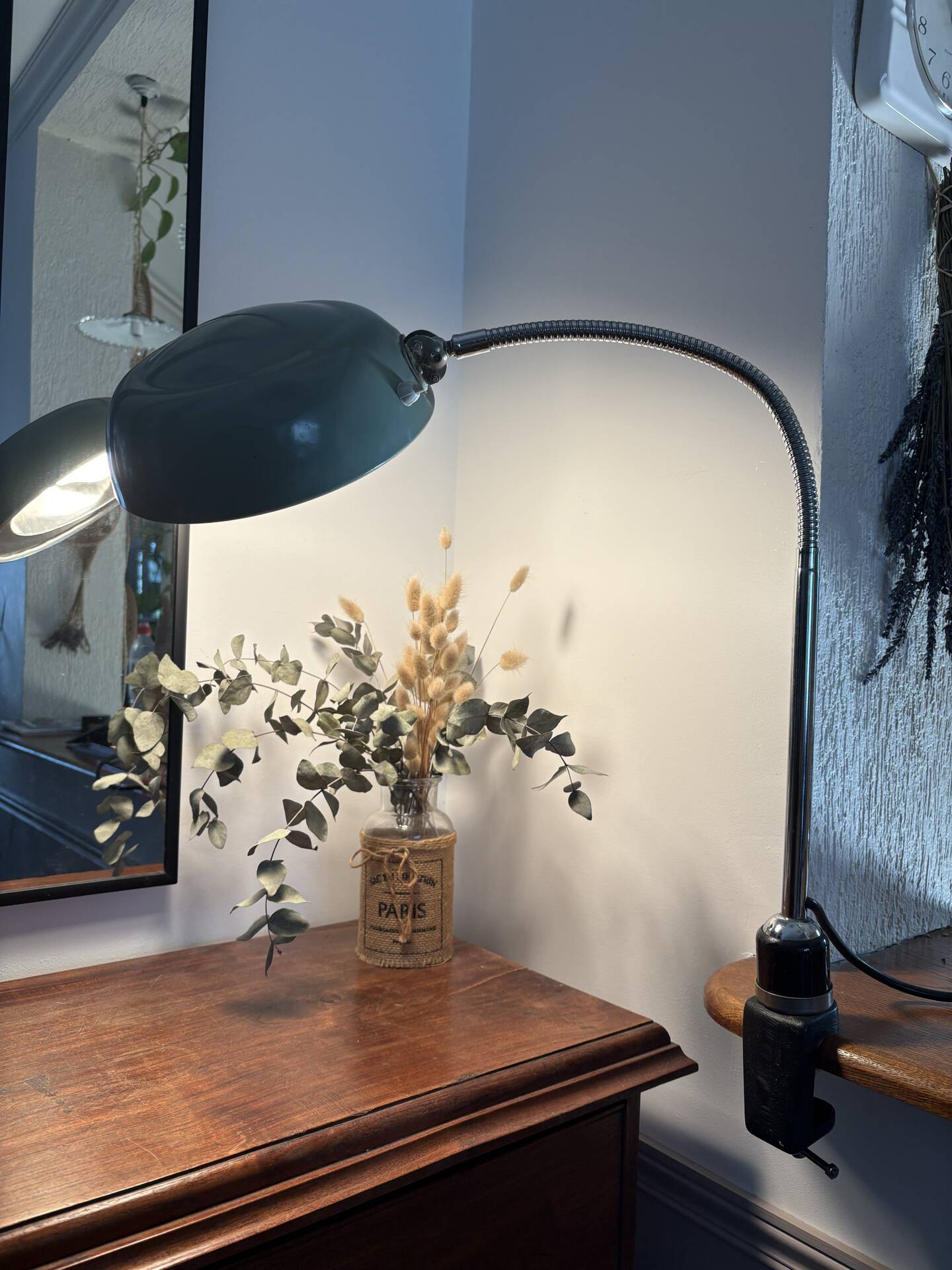 Vintage industrial workshop architect lamp