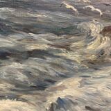 Vintage marine painting