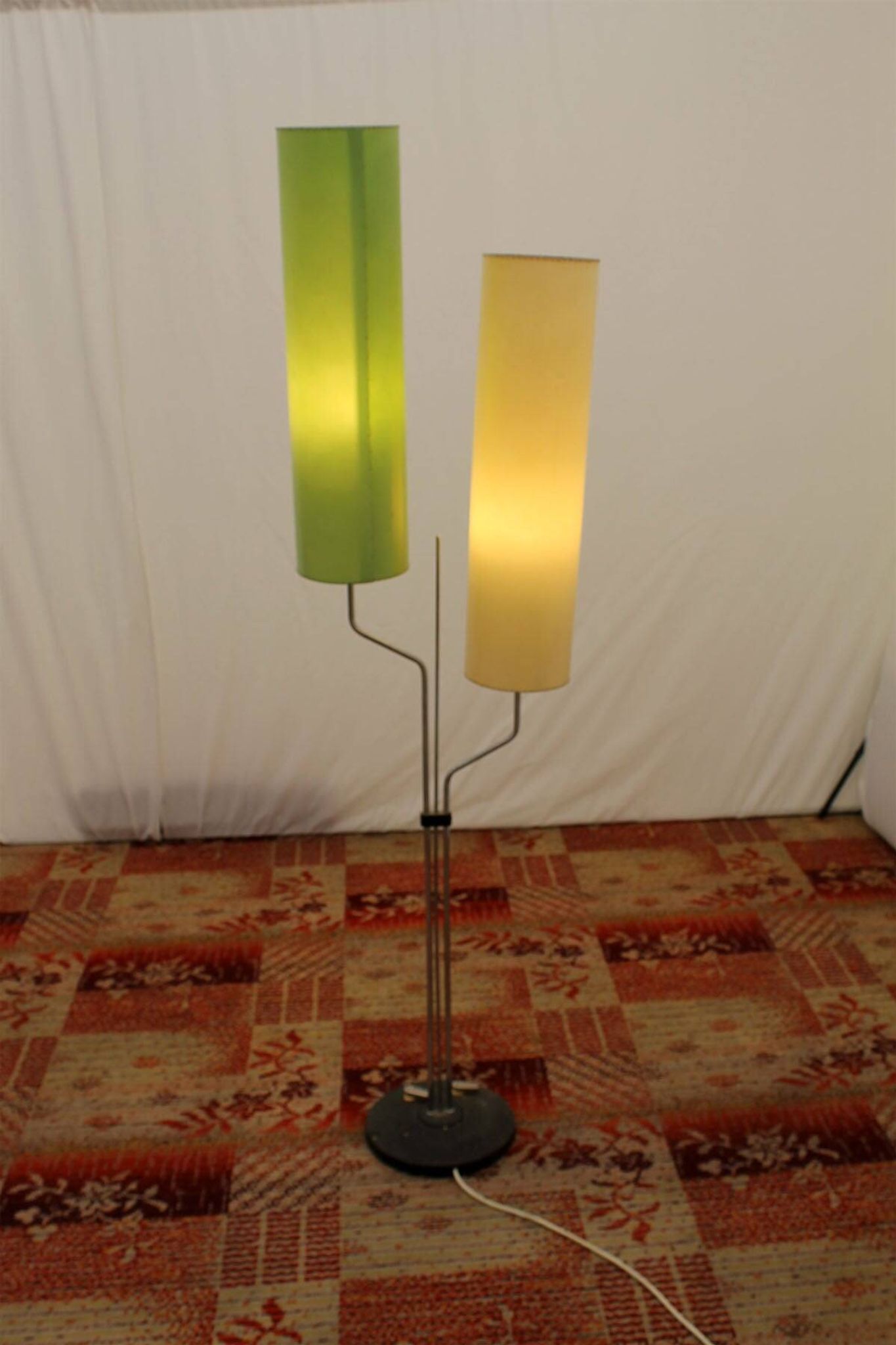 Mid century floor lamp Lidokov, Brussels period, 1960s, Czechoslovakia