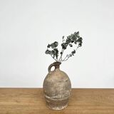 Antique raw terracotta jar