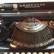 Ancient Underwood portable typewriter