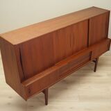 Teak highboard, Danish design, 1970s, production: Denmark